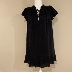 Loft ruffle sleeve dress